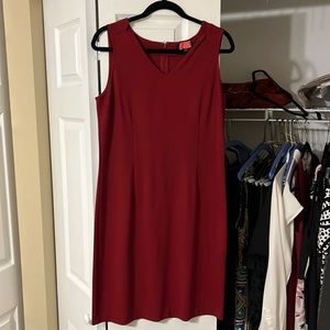 Brooks brother size 8 red dress
